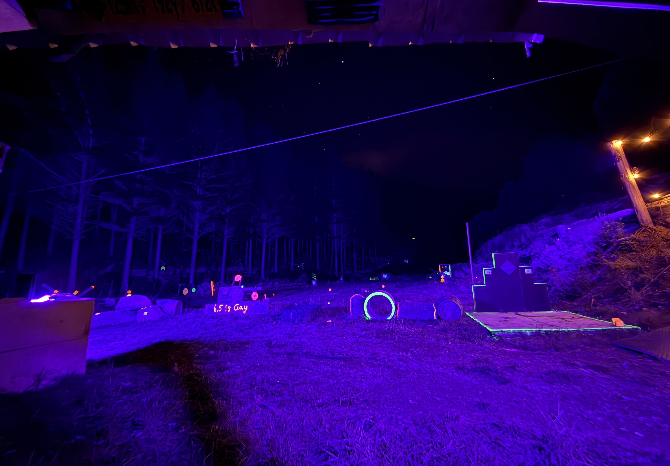 Glow in the Dark Shooting