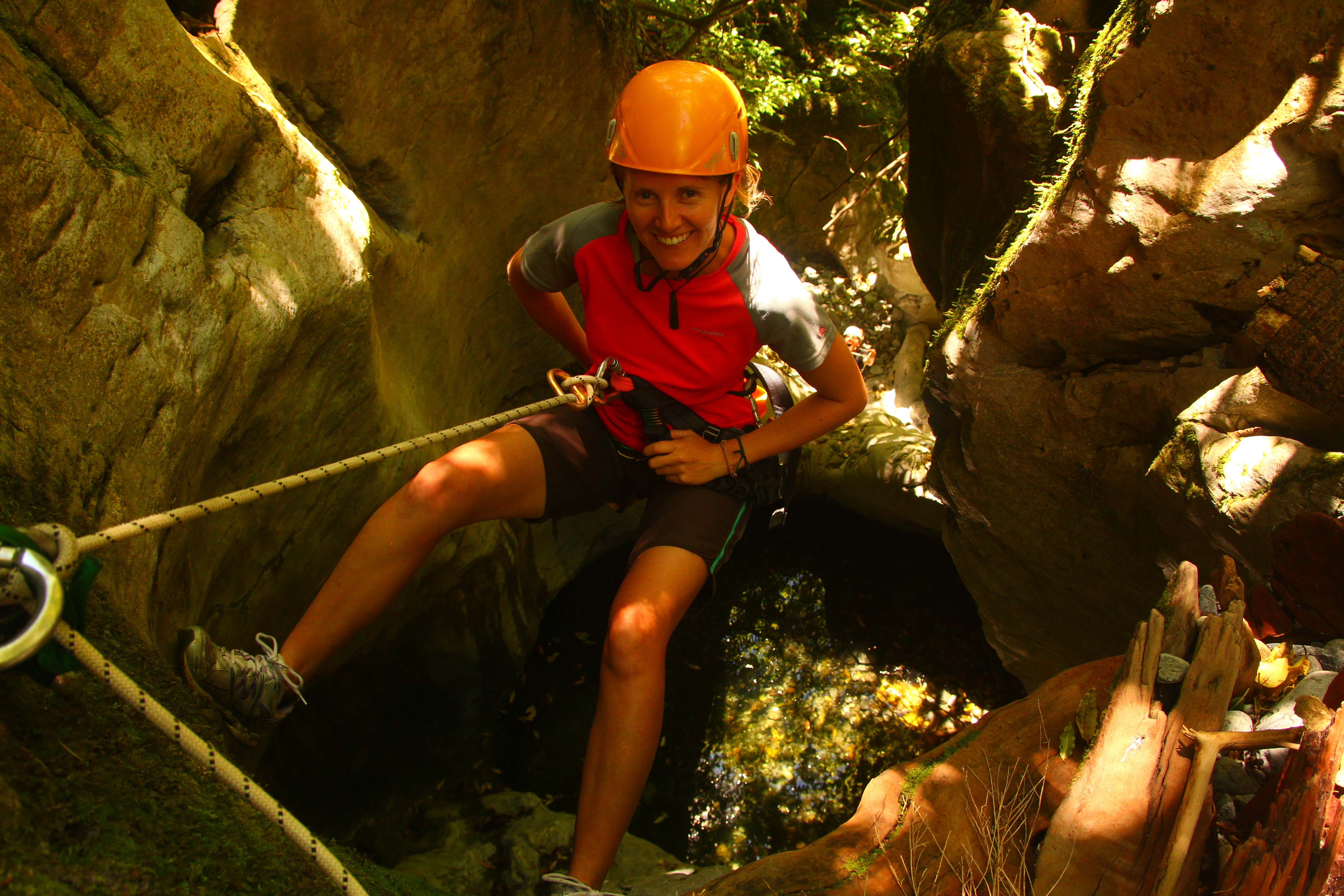 Explore the Blue Creek Canyon: