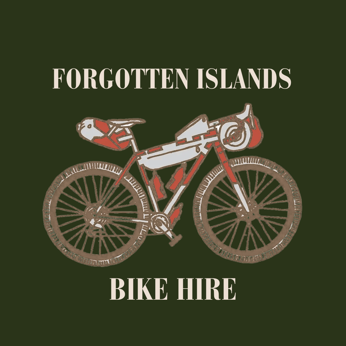Forgotten Islands Bike Hire | Logo