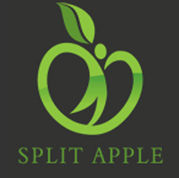 Split Apple Retreat | Logo