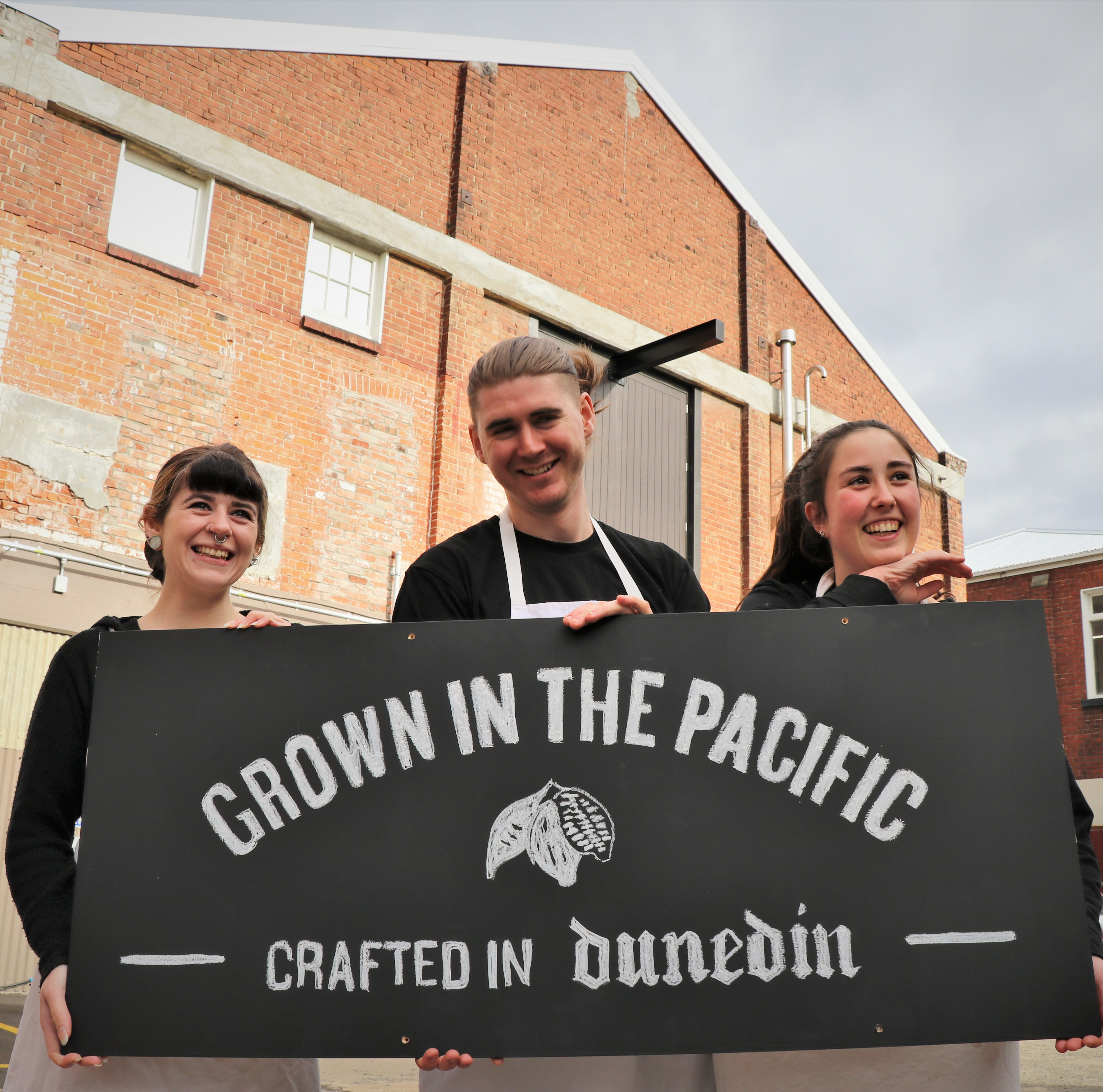OCHO Chocolate. Grown in the Pacific, crafted in Dunedin.