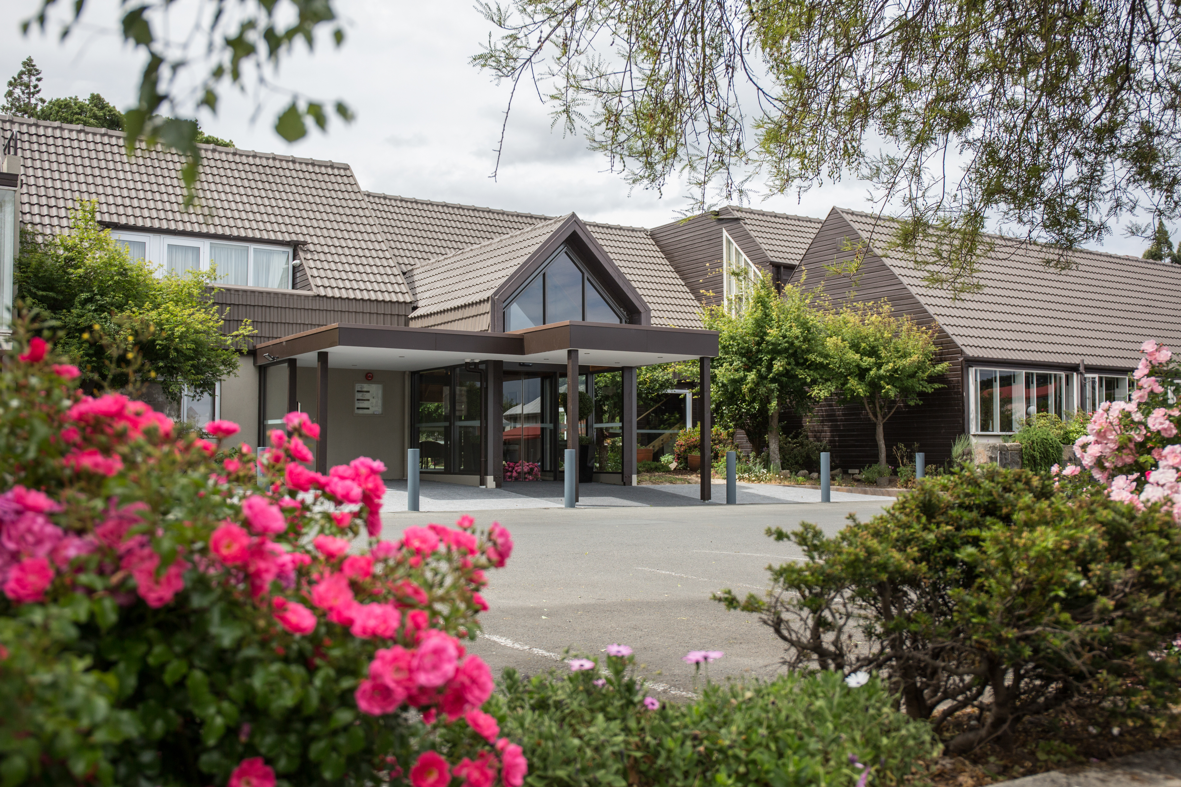 Dunedin Leisure Lodge entrance
