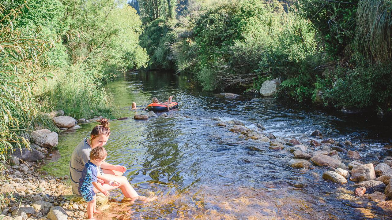 River swimming