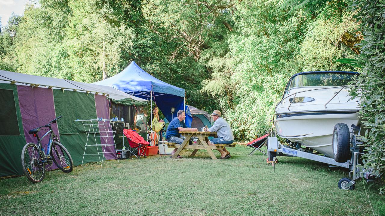 Family camping