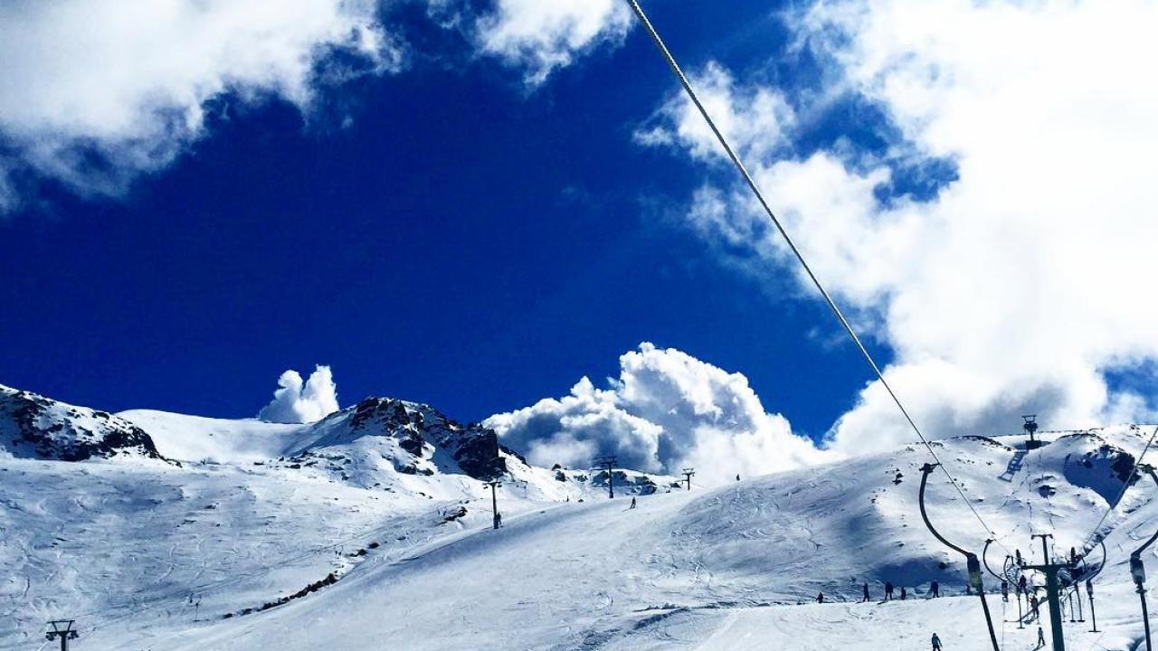 A great spot to enjoy some sun and snow