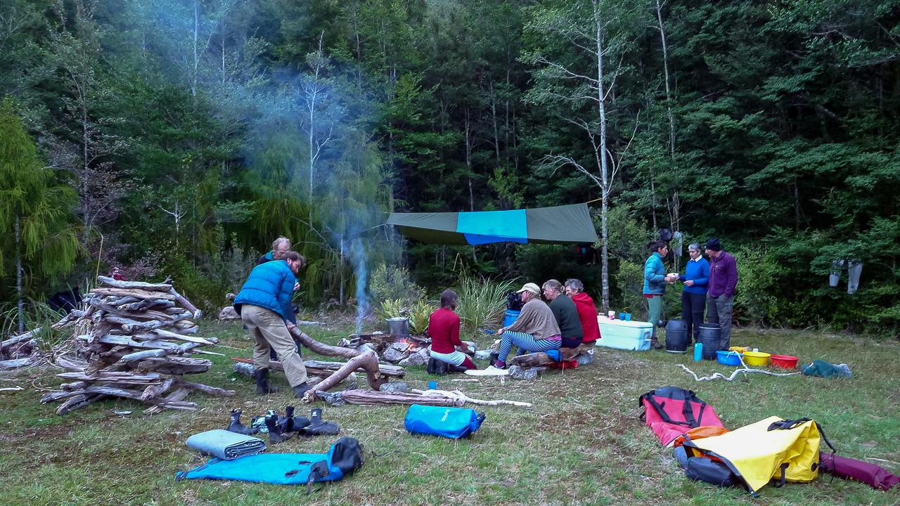 River side campout