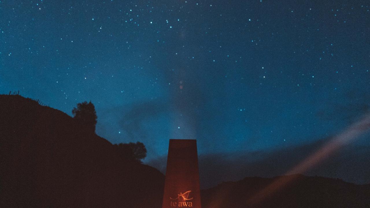 Hot chocolates under a Milky Way sky