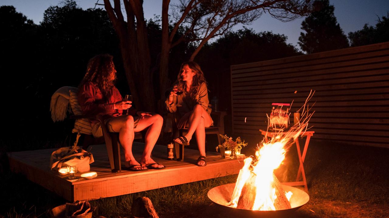 Cozy nights at The Nest