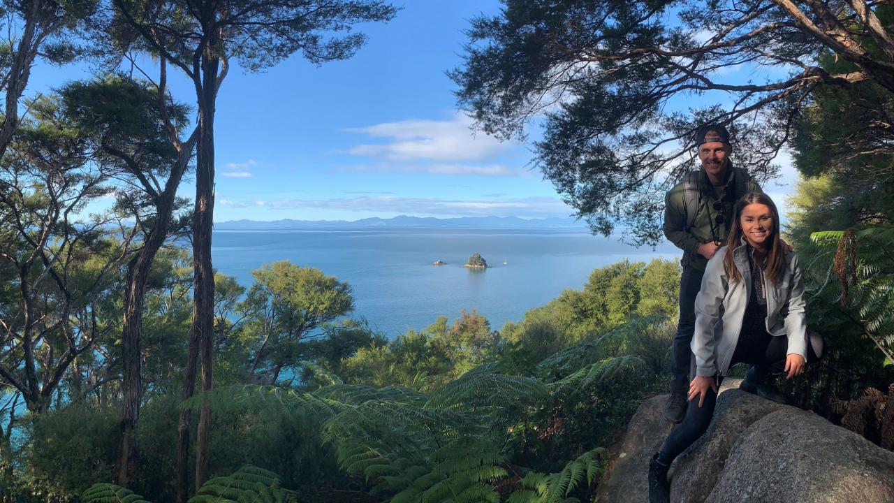 View over bay