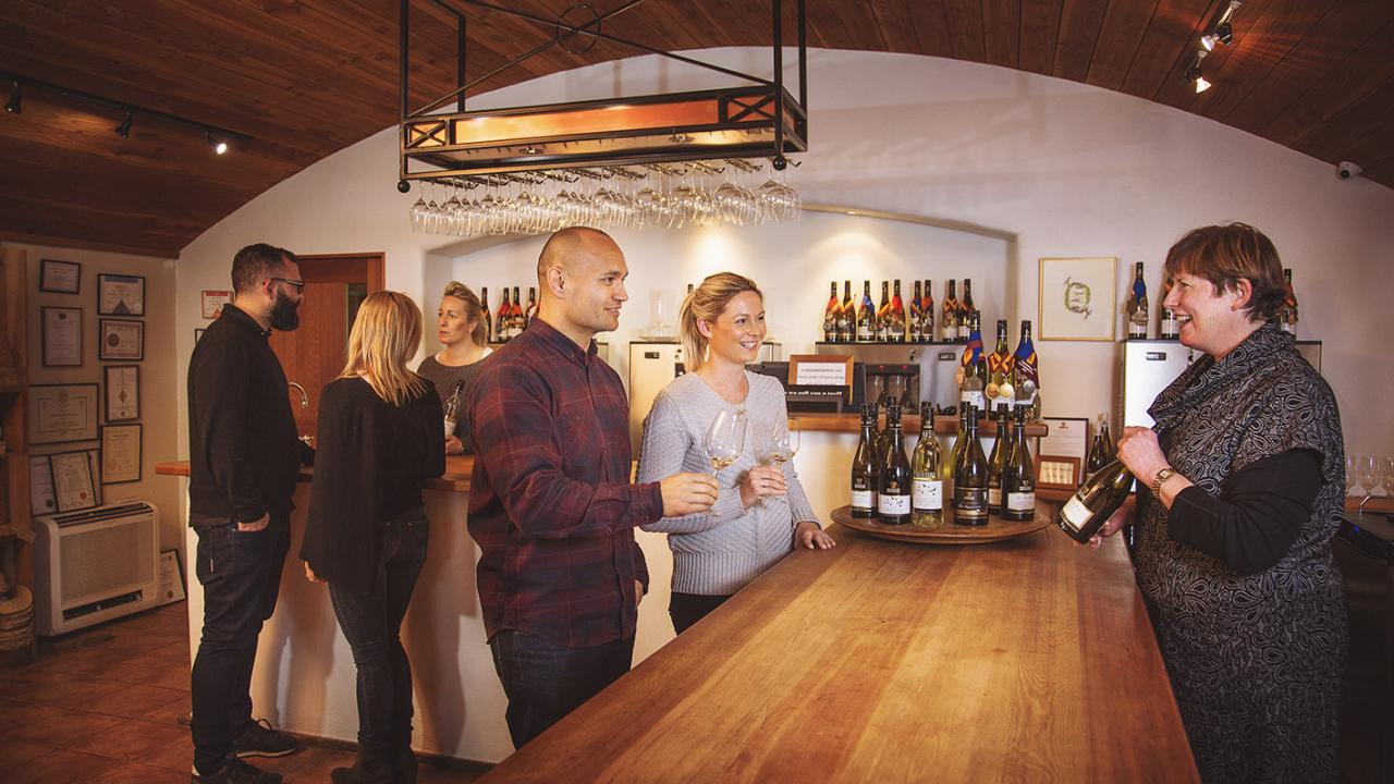 Cellar door tasting