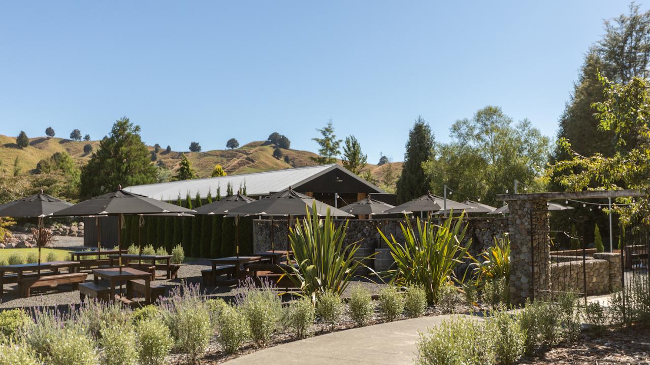 Black Barn and dining area