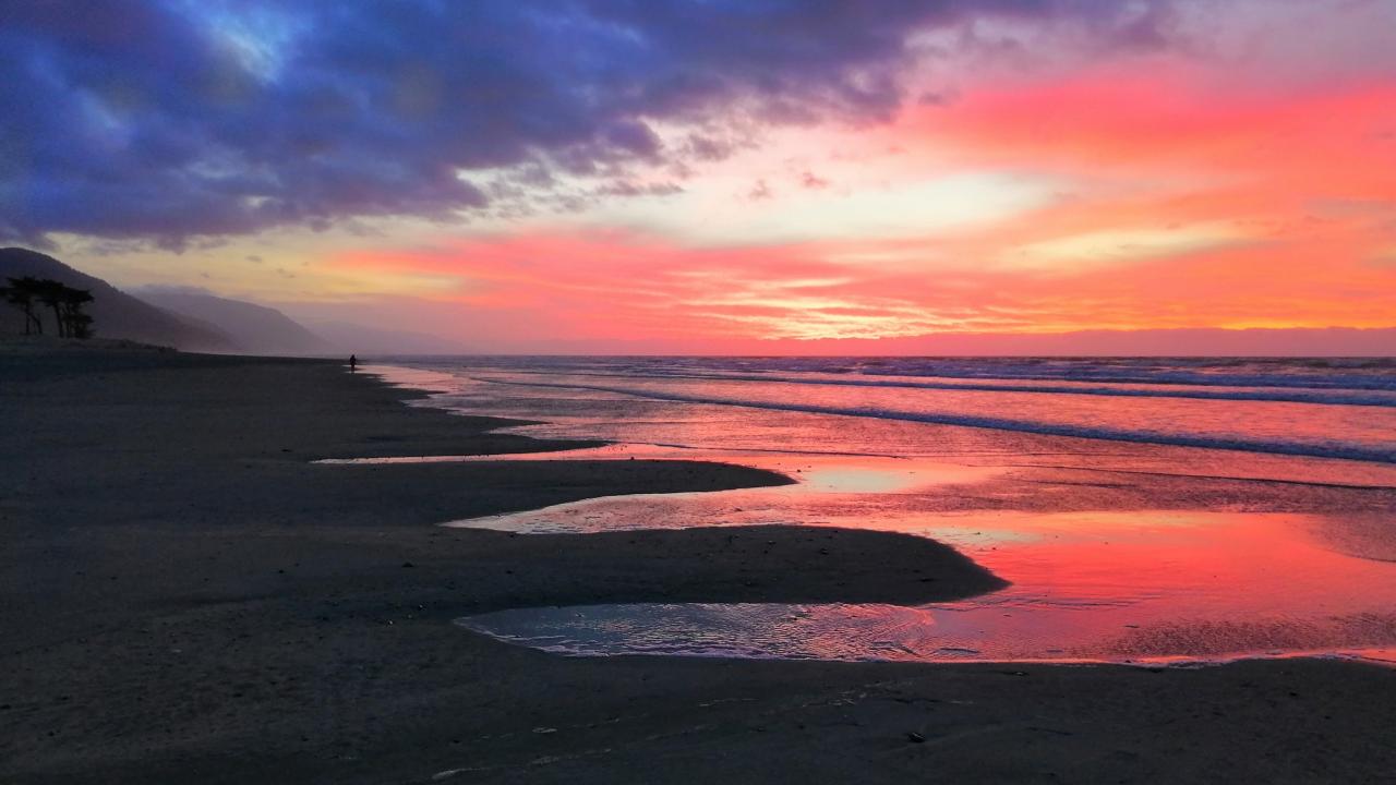 Awesome sunsets on the West Coast