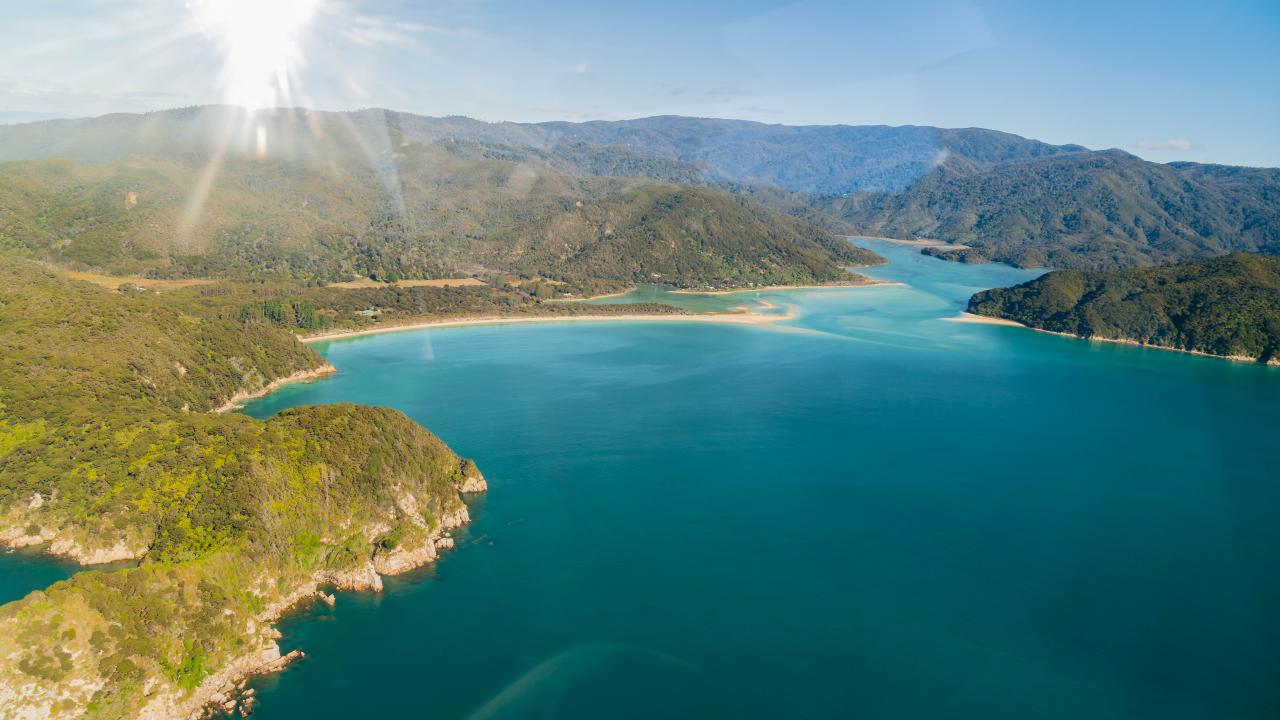 Abel Tasman Scenic Flights with Helicopters Nelson
