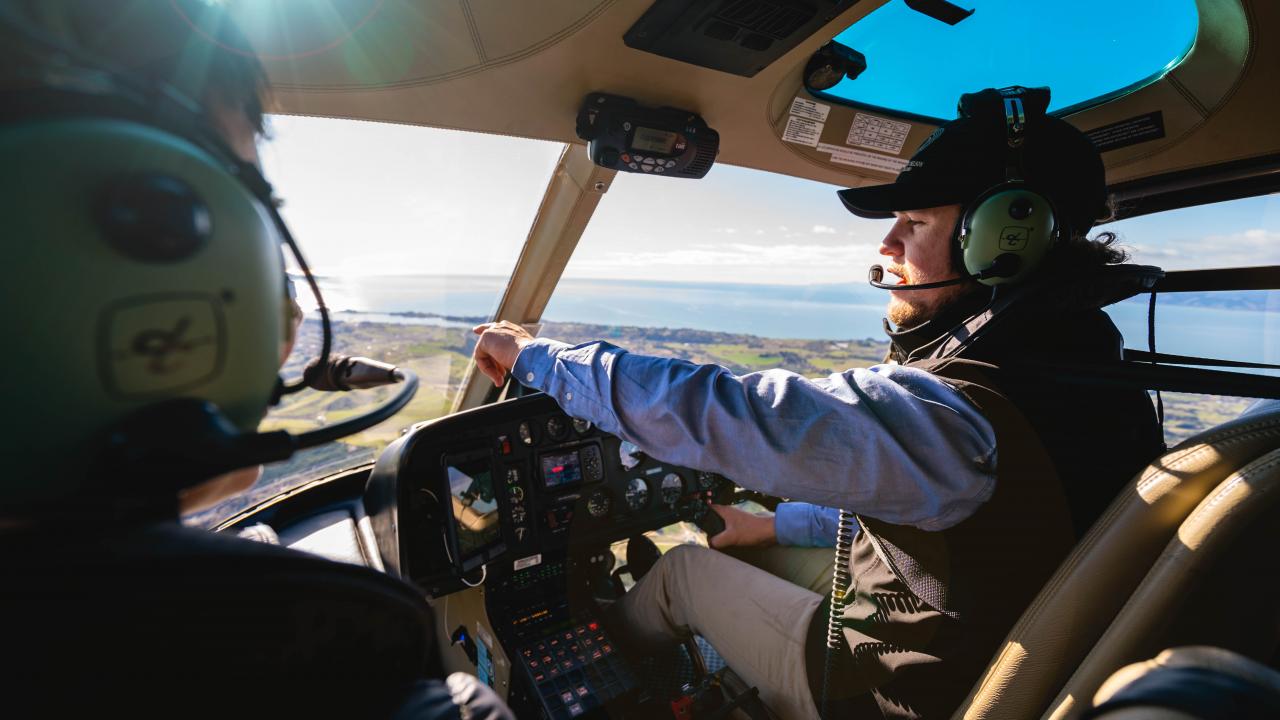 Scenic Helicopter Flights with Helicopters Nelson