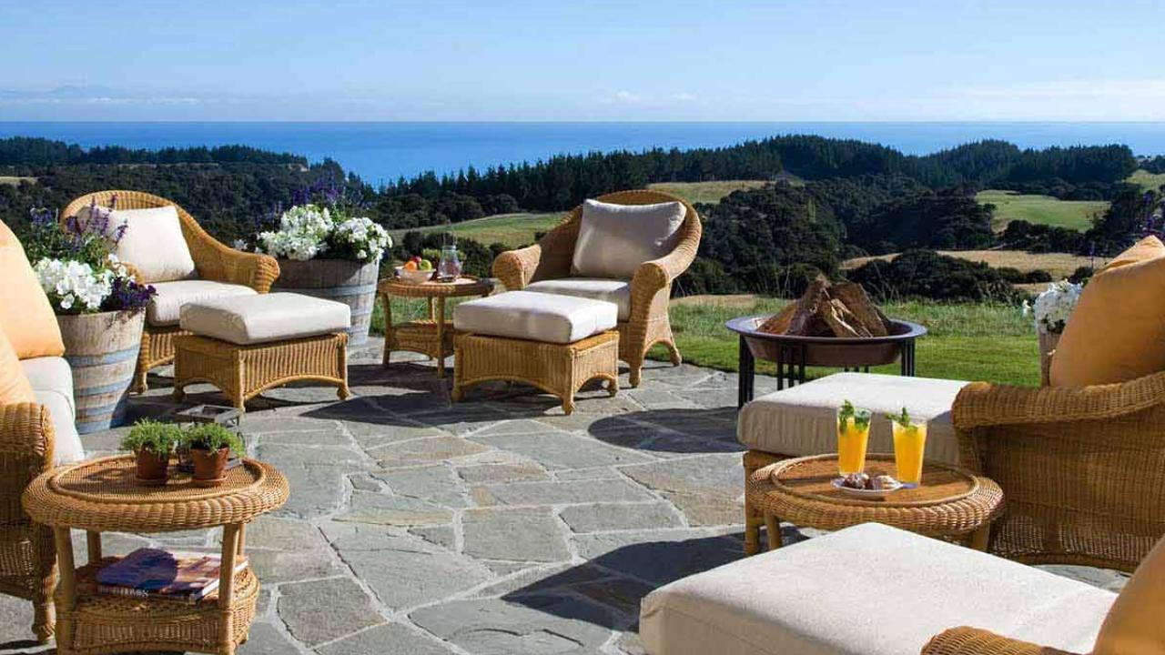 Relaxing view at The Farm at Cape Kidnappers
