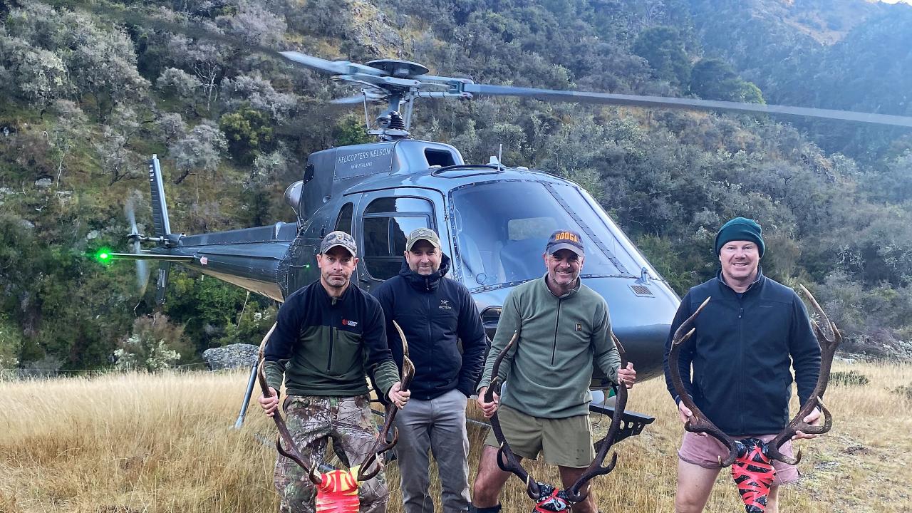 Heli-Hunting with Helicopters Nelson