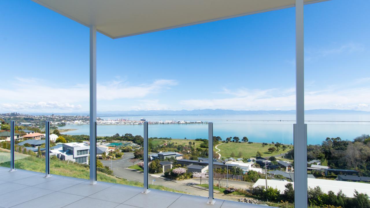 Balcony views.
