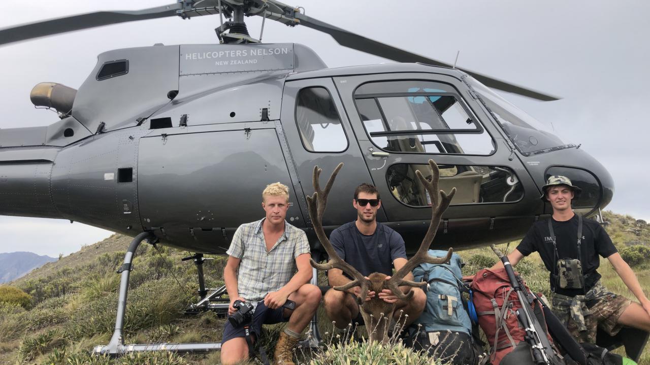 Heli-Hunting with Helicopters Nelson