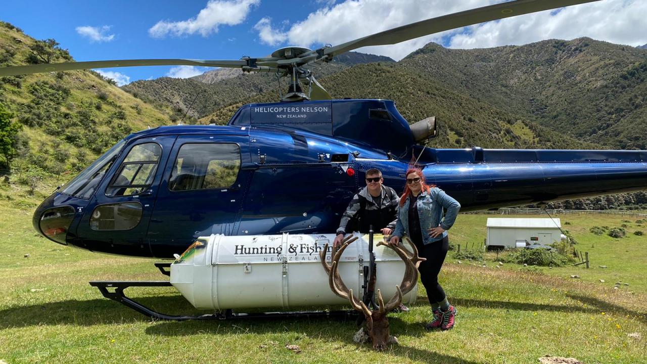 Heli-Hunting with Helicopters Nelson
