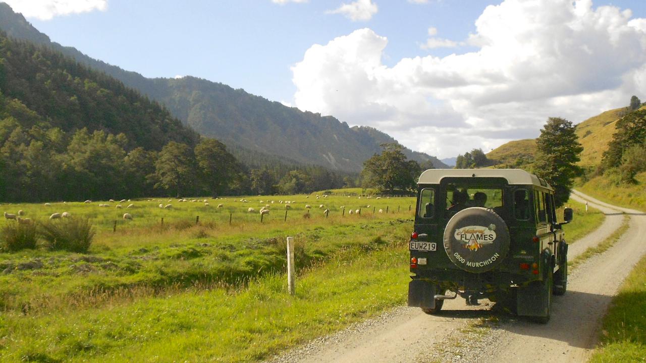 4WD through the farm