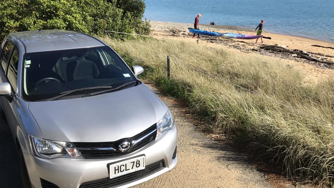 Golden Bay Rental Car at Tata Beach, Golden Bay
