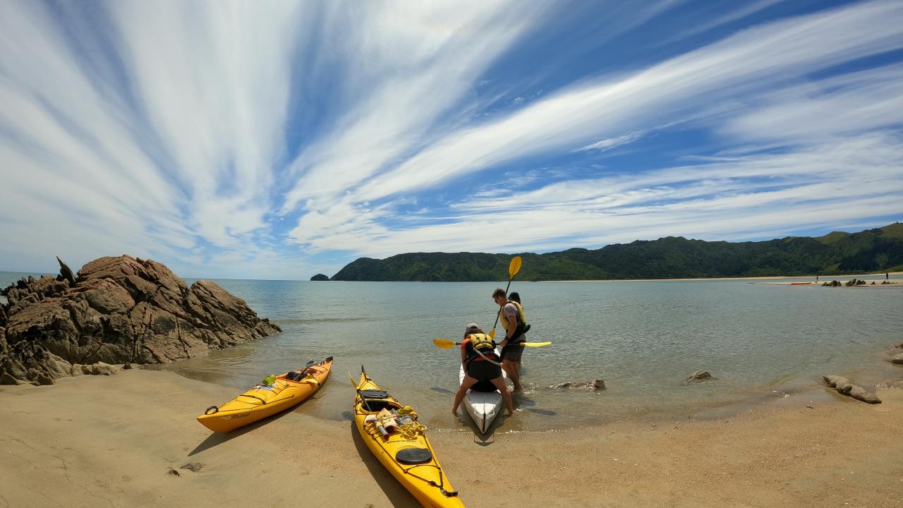 Exploring Golden Bay