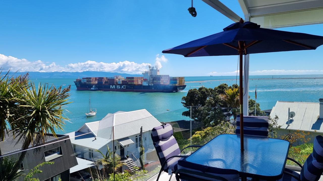 View from the balcony