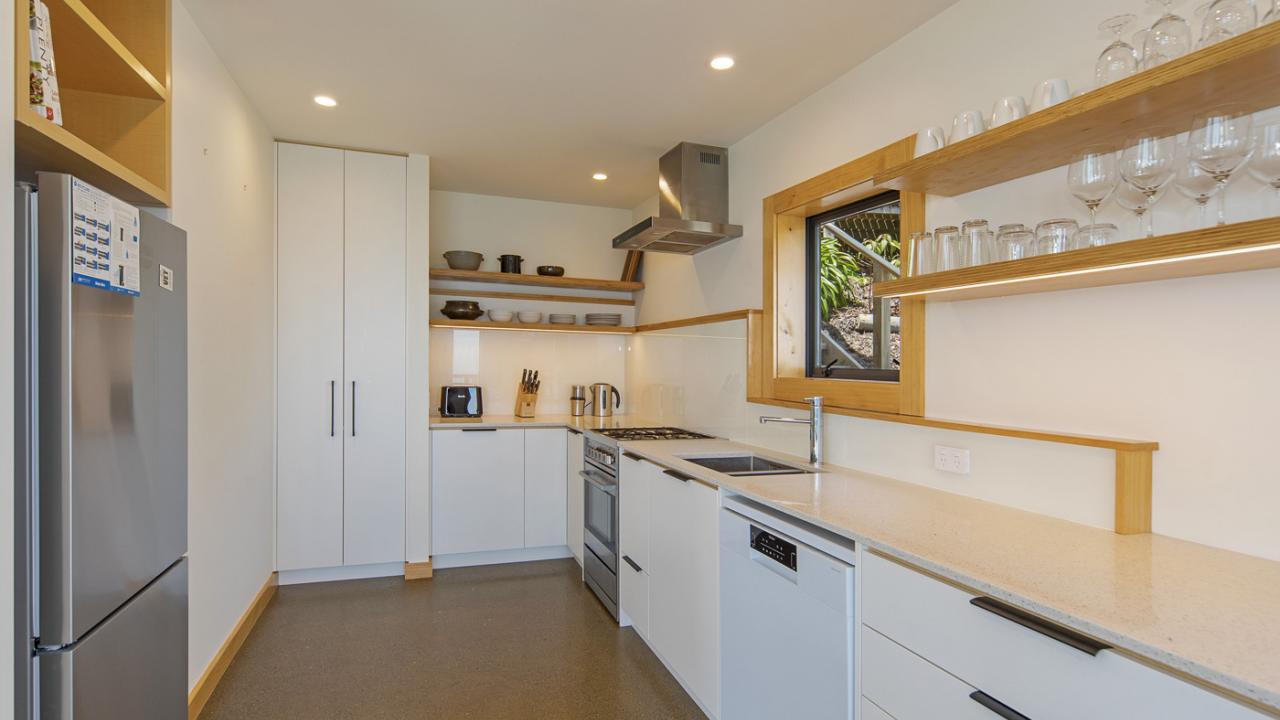 Fully-equipped kitchen.