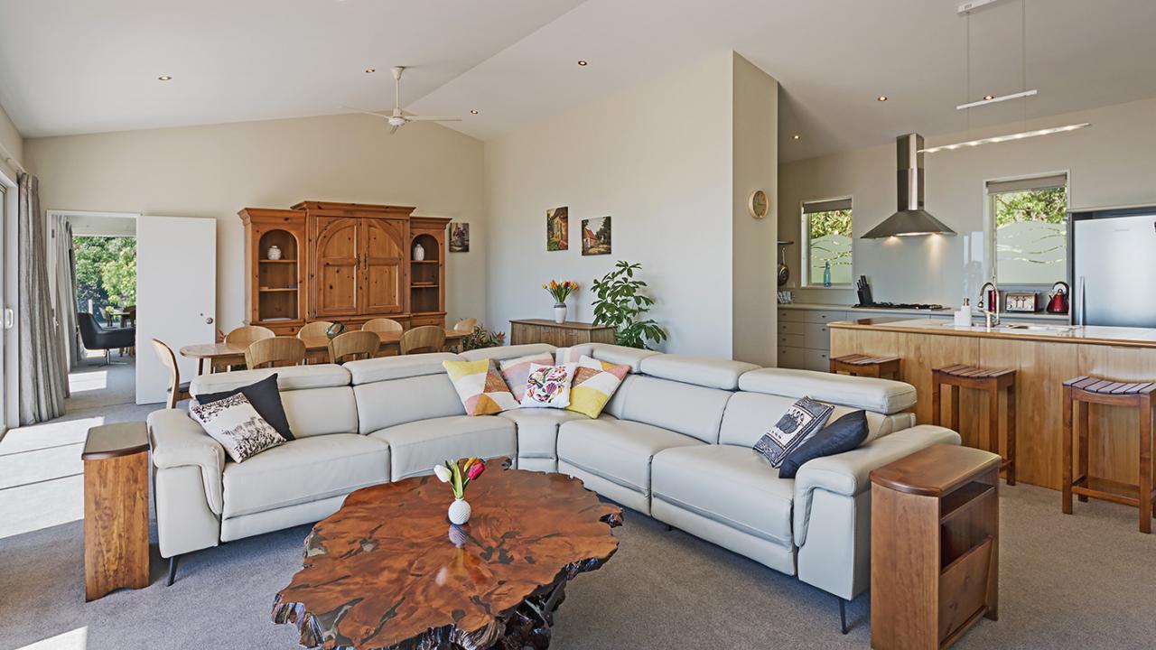 Spacious living area 