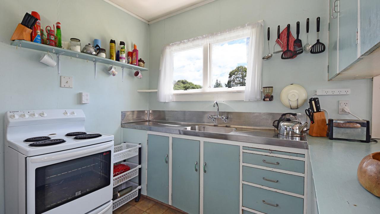 Fully-equipped kitchen.