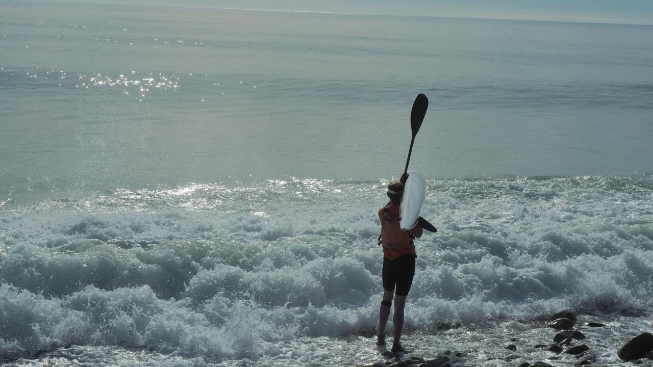 Kayaking Tasman Bay, Nelson