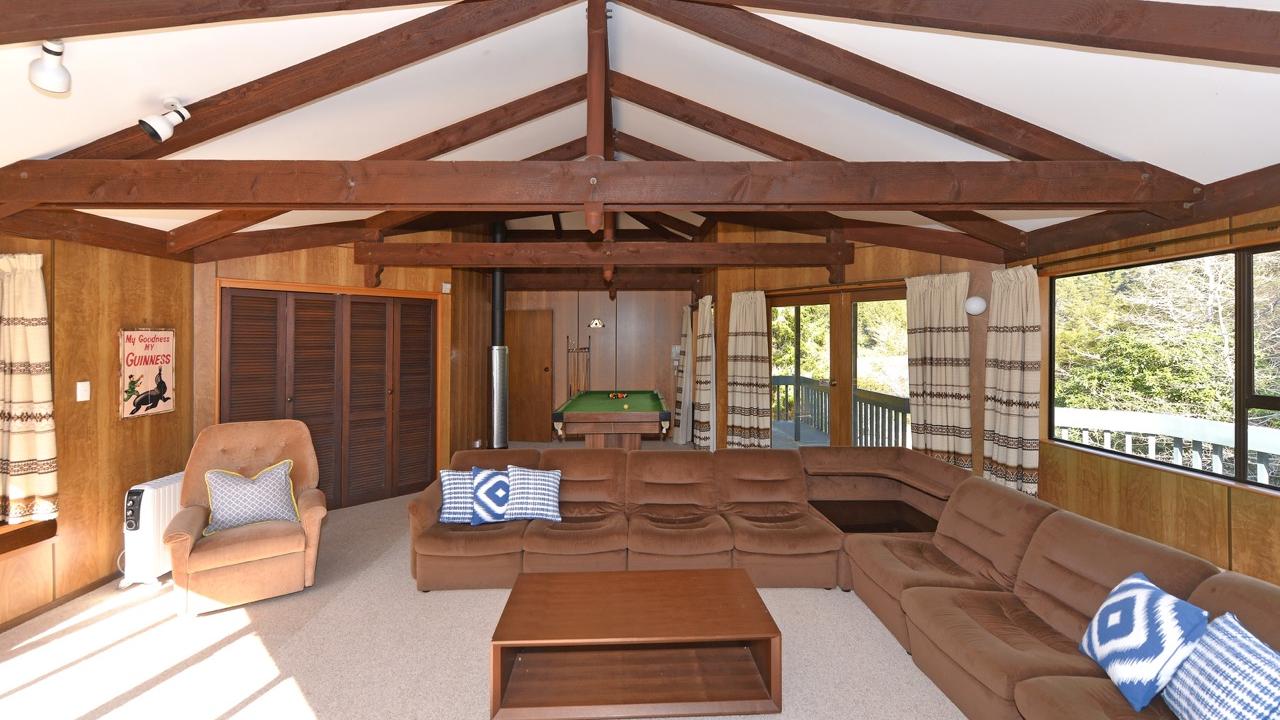 Large upstairs living area