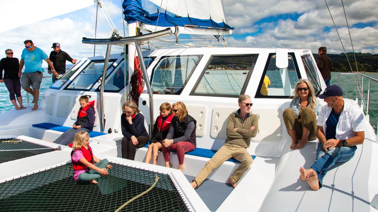 Relax and unwind taking in the sights of the stunning Abel Tasman National Park.