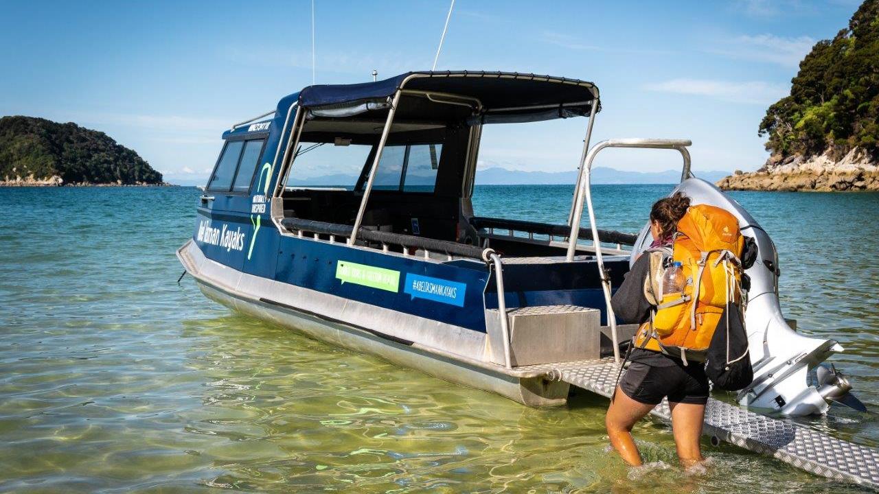 Abel Tasman Kayaks pick up