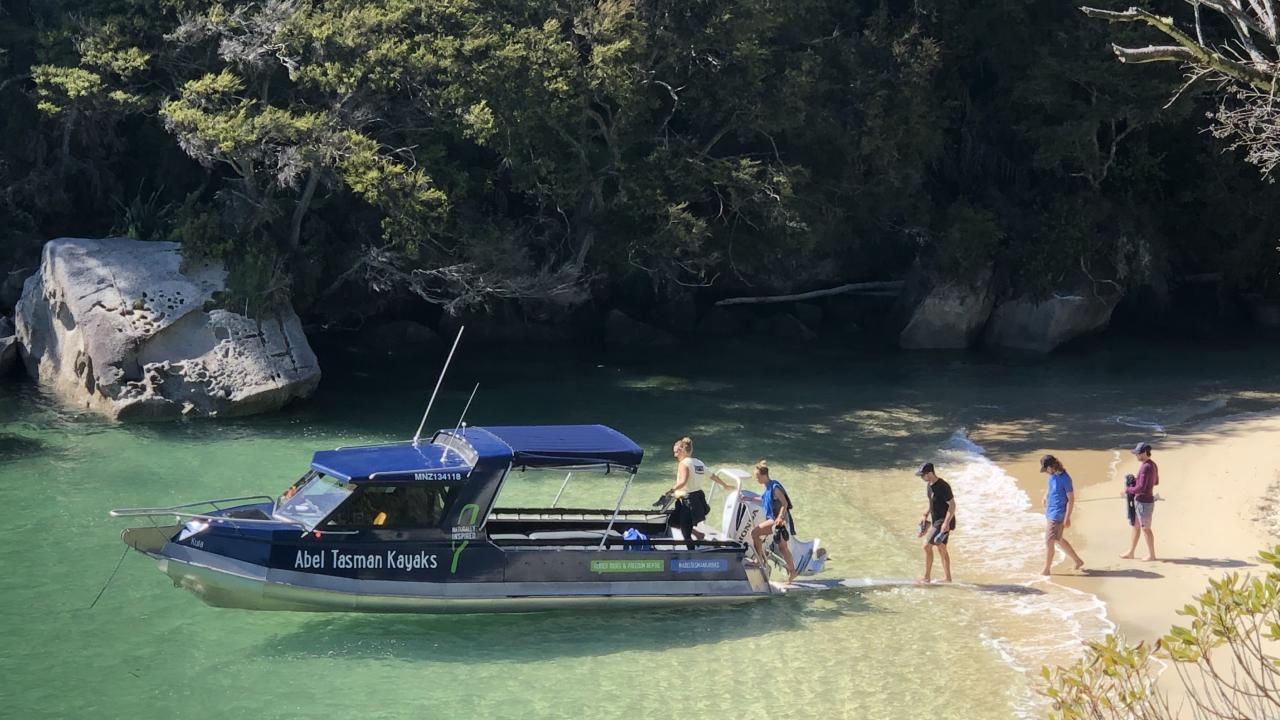 Abel Tasman Coast pick up Medlands Beach