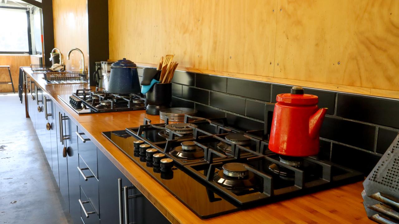 Camp Epic kitchen