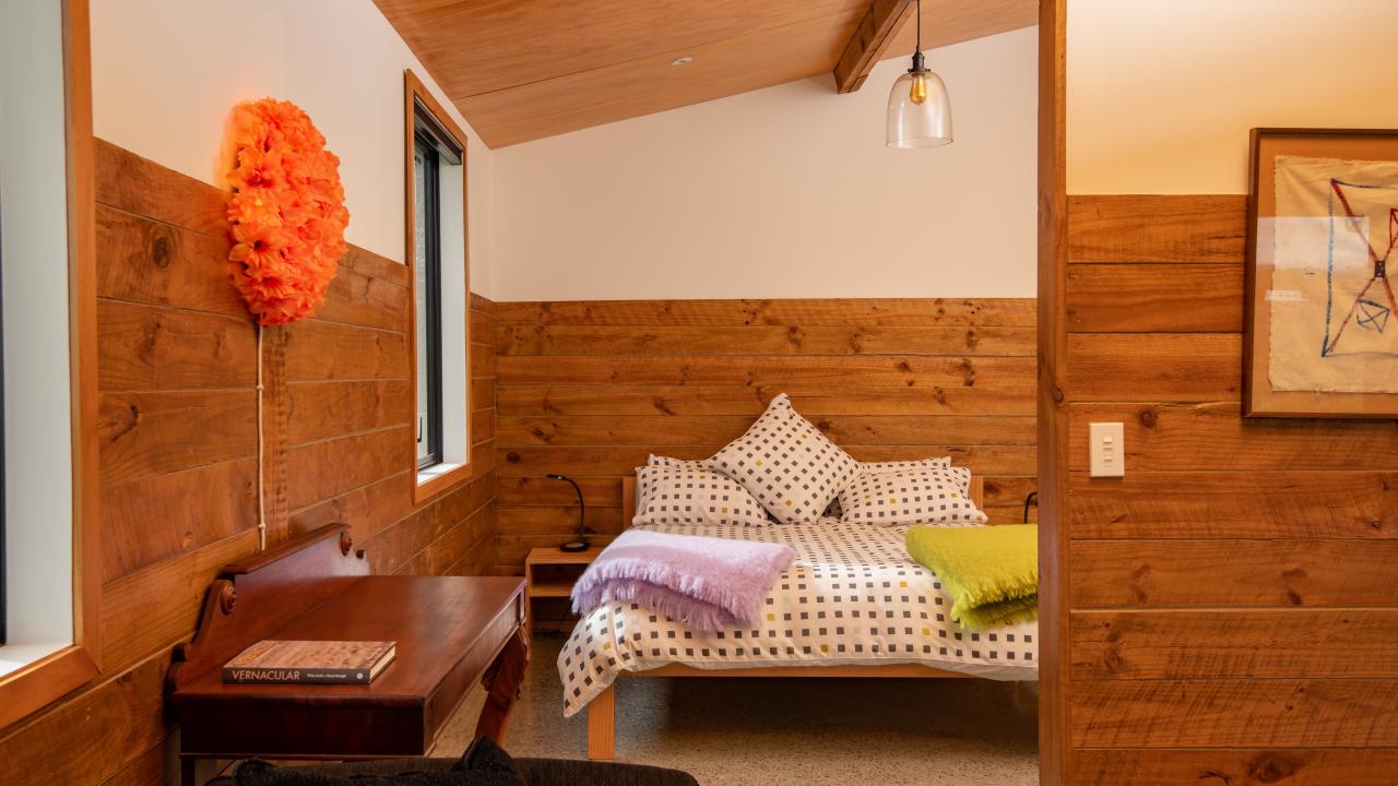 Two large bedrooms one with a King size bed and the other a Queen bed.
