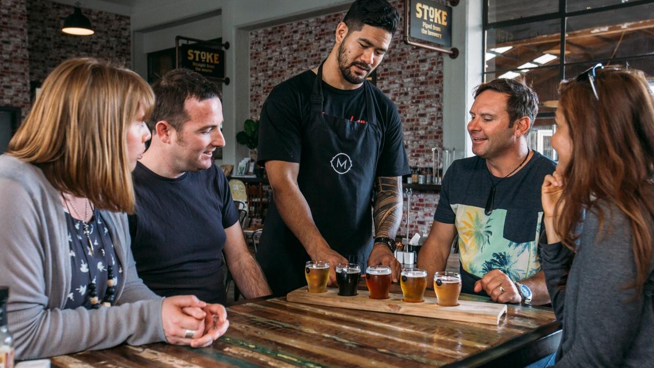 Craft beer tasting at McCashin's Brewery