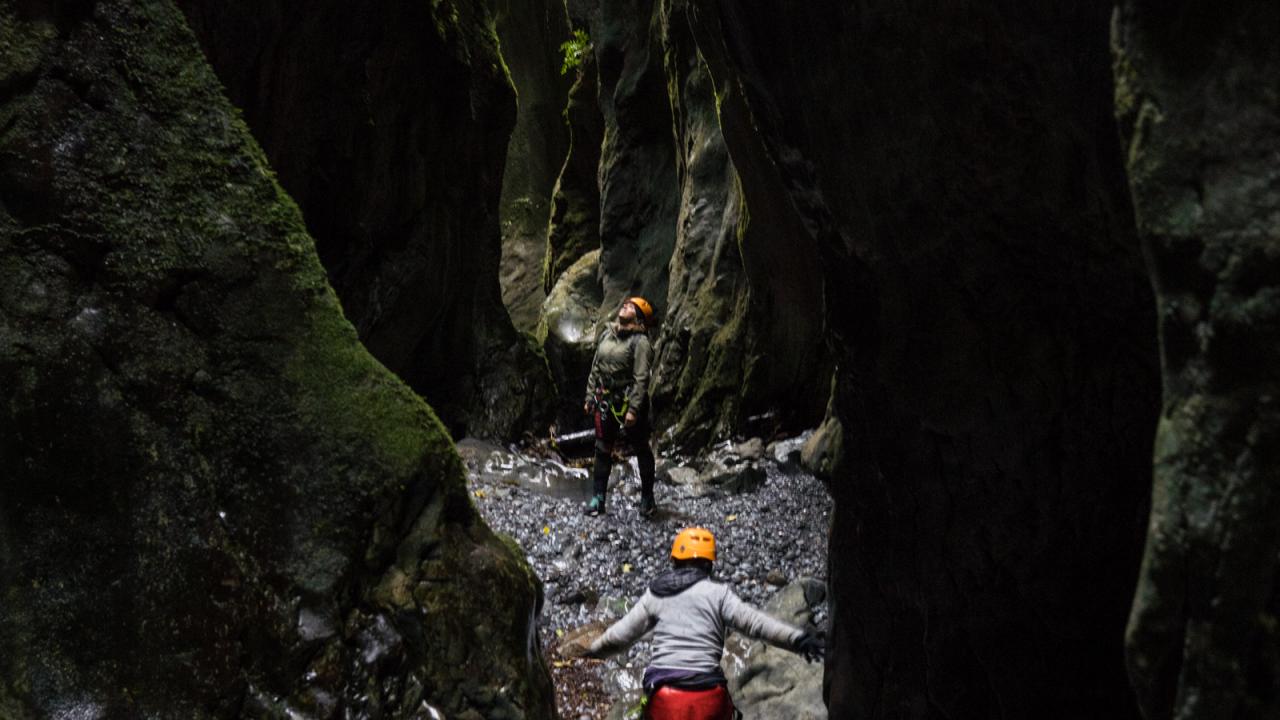 Share an adventure with your friends Dry Chasm aka Blue Creek