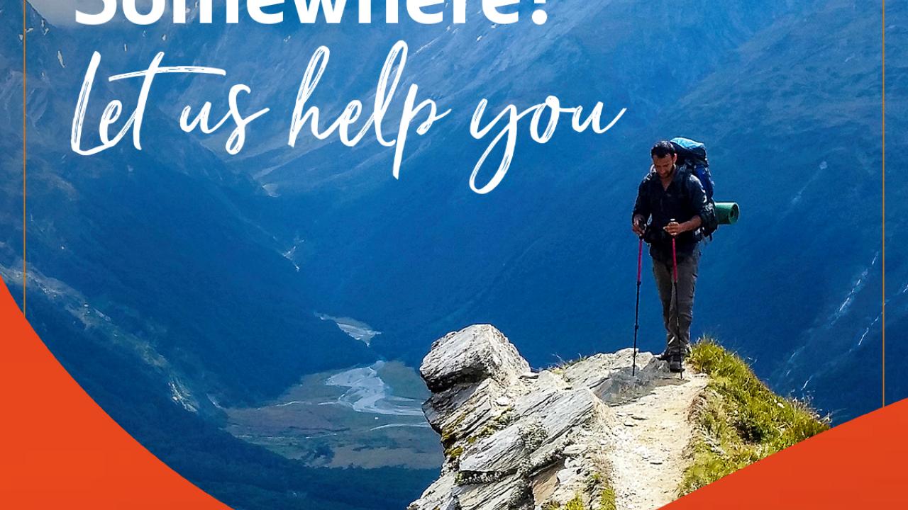 Going somewhere? Let us help you.