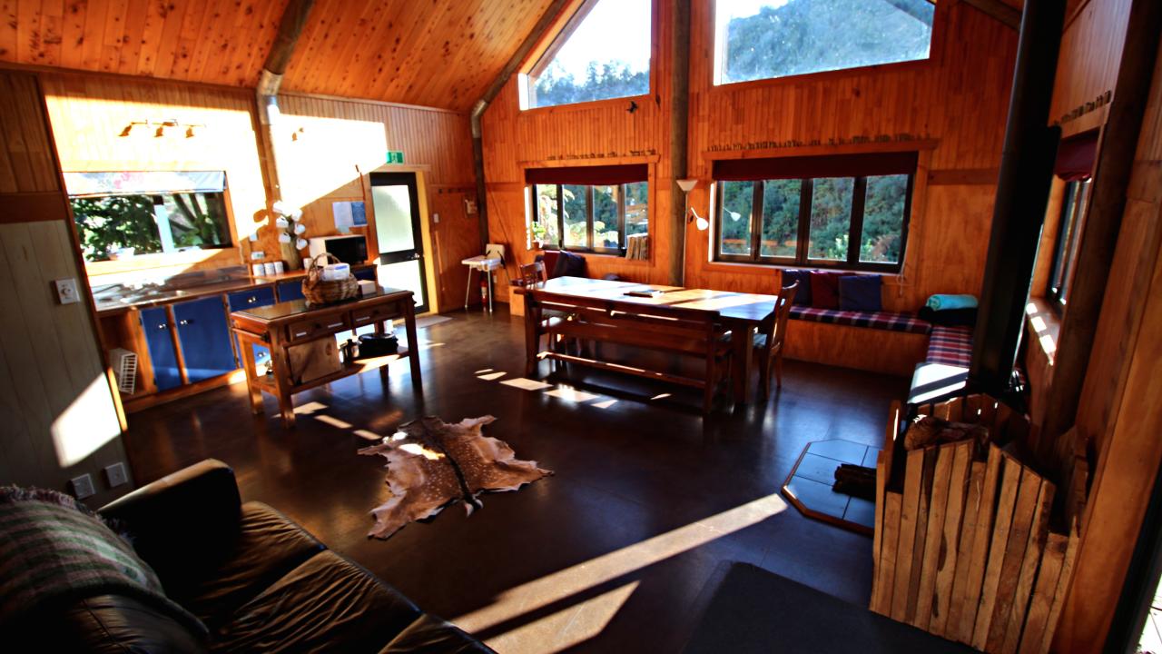 Blue Duck Lodge interior