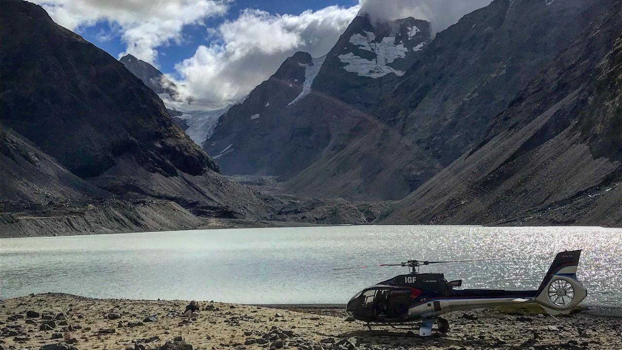 Remote alpine landings 