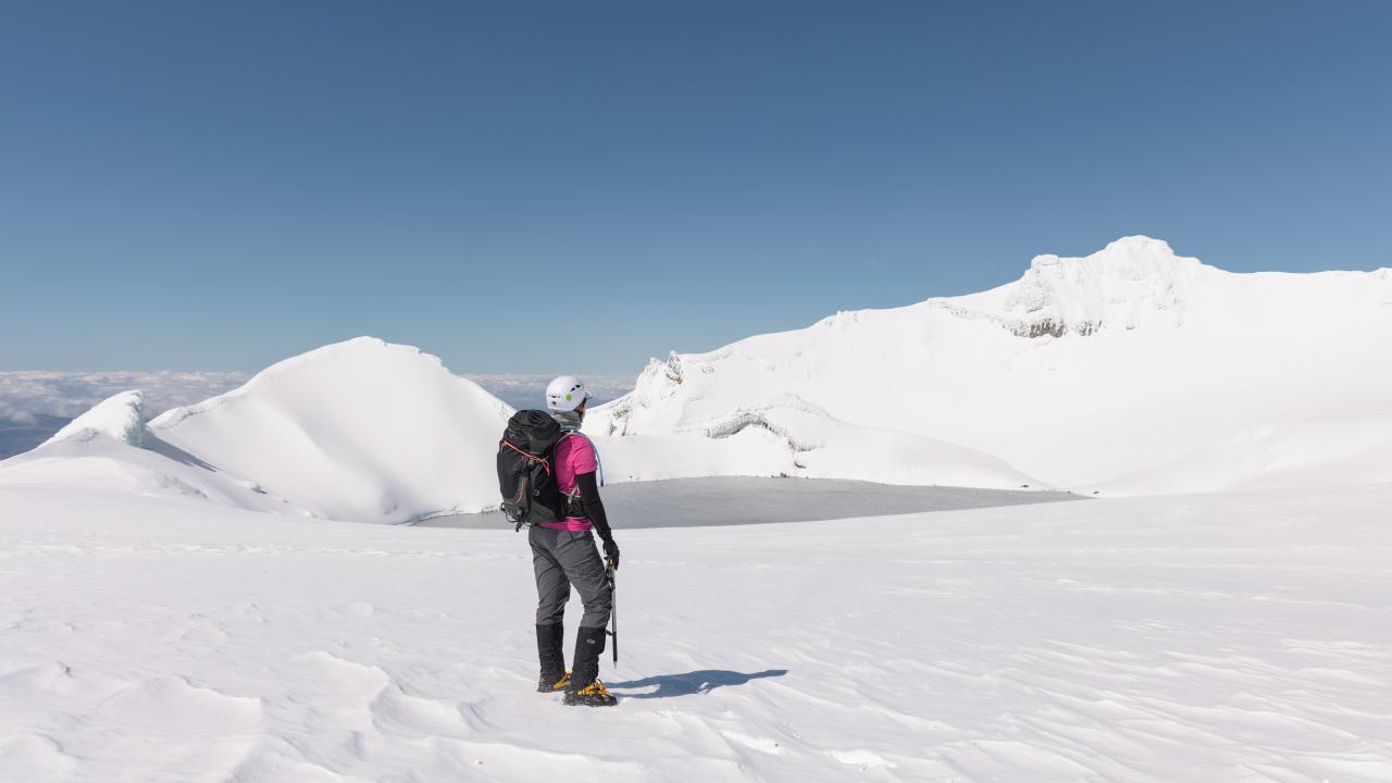 Mt Ruapehu Summit Plateau Guided Hike