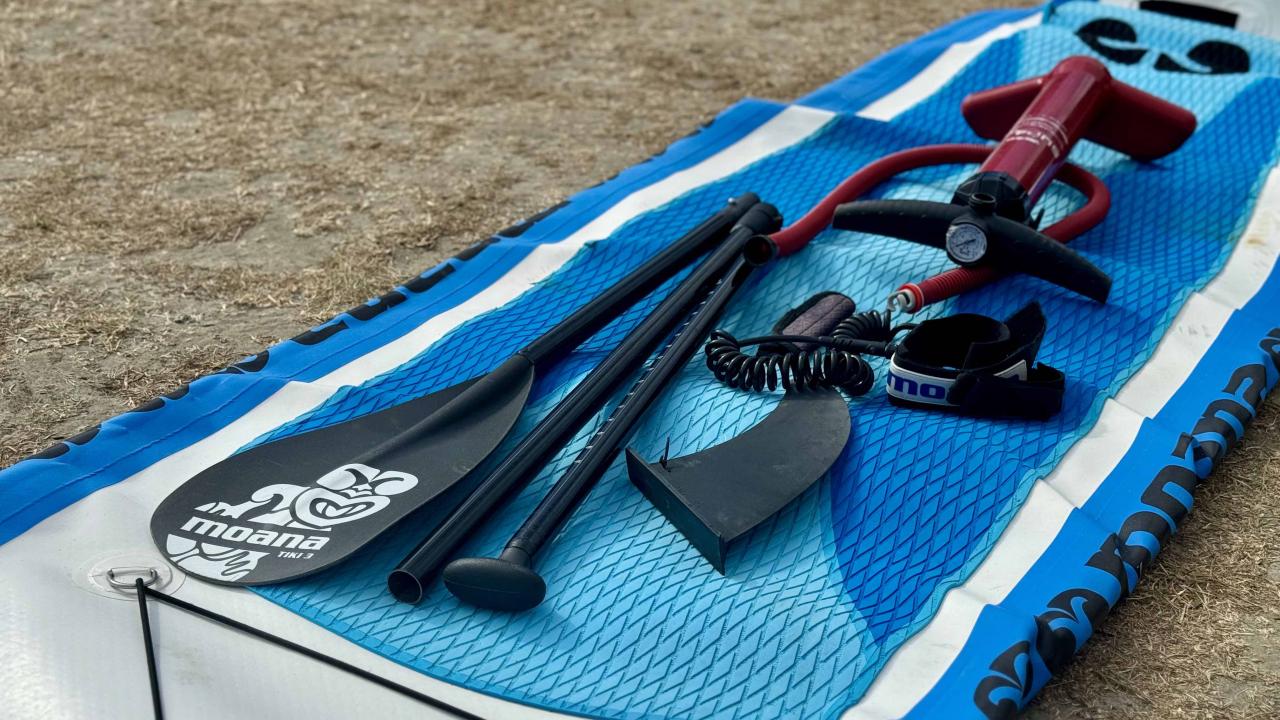 Paddleboard hire is for up to 7 days at a time to take on adventures!