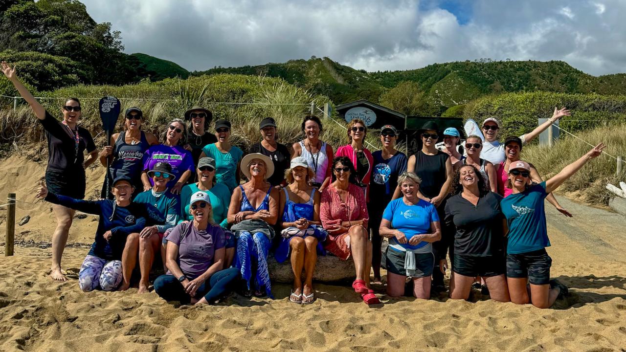 Our wahine retreats take you to paddle in new amazing spots in our region
