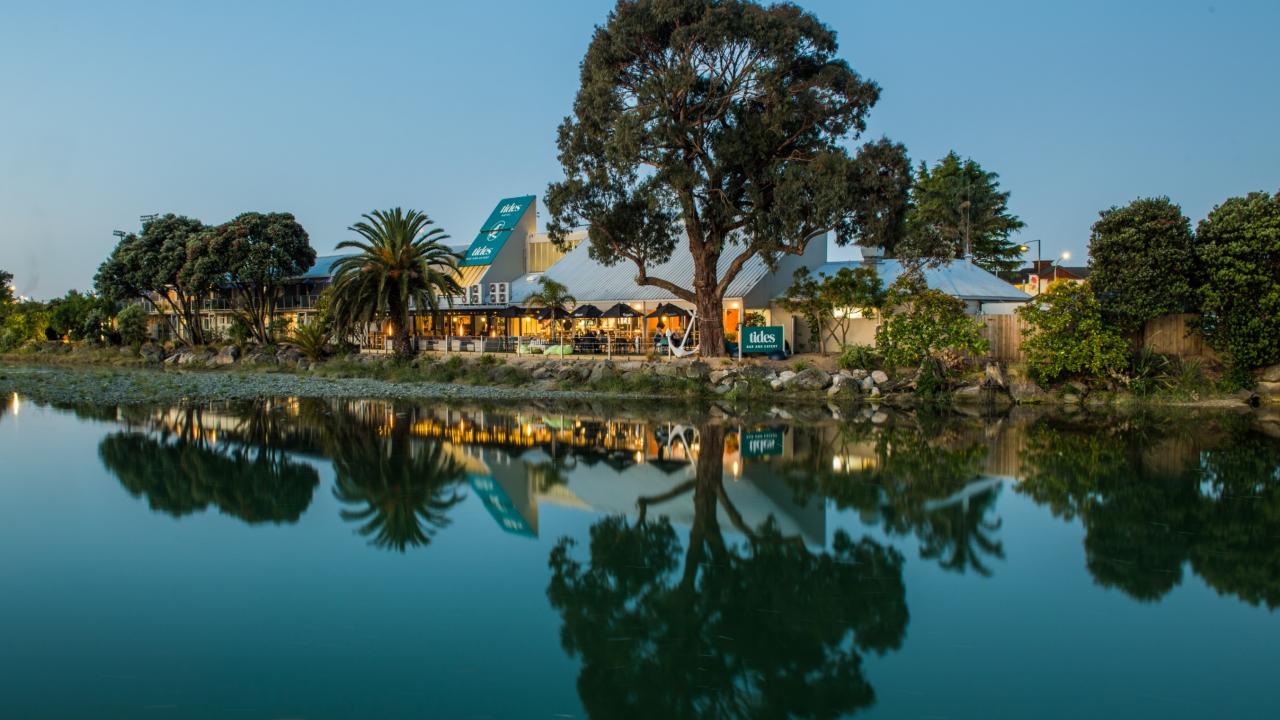 View from across the Maitai River
