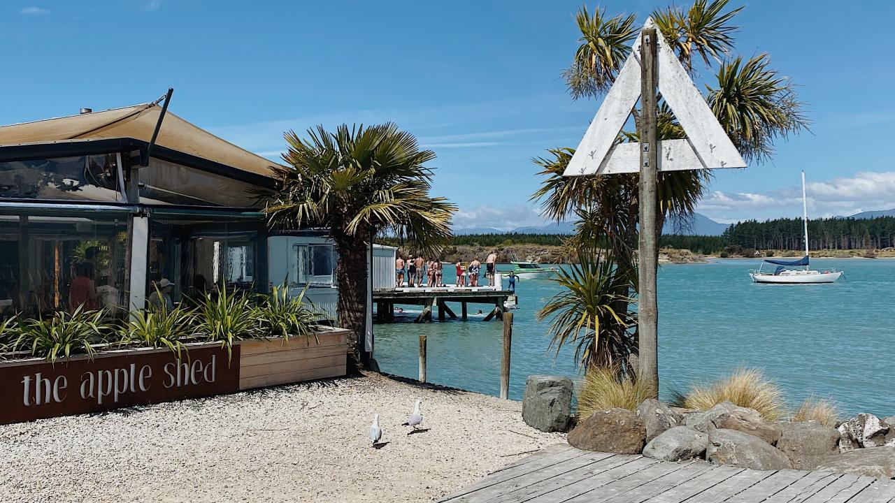 Enjoy spending time at Mapua Wharf, at the end of your ride