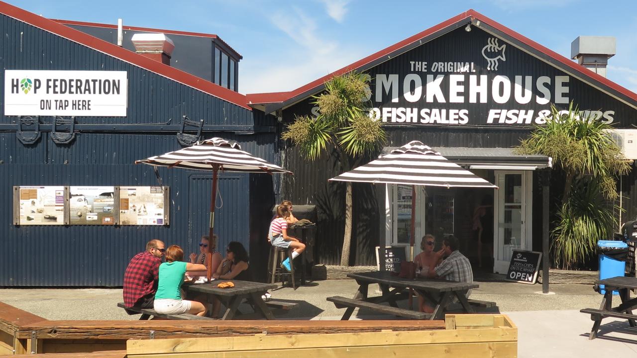 Best smoked fish at the Mapua Smokehouse