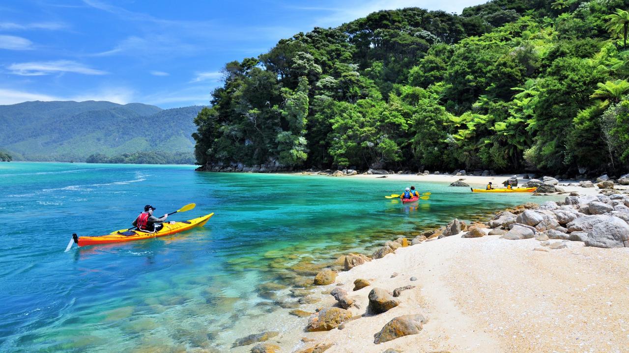 Some of NZ's best sea kayaking