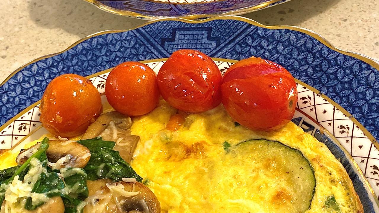 Delicious choice of breakfasts